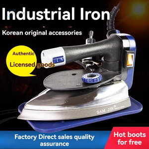 Fer à repasser industriel haute puissance pour nettoyage à sec de vêtements et rideaux, offre une chaleur efficace et rapide - Product Image 4