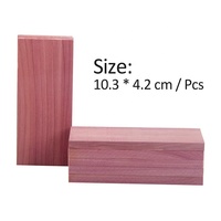 Bloques de Cedro Aromático, Bloques de Madera de Cedro Rojo Natural para Armarios, Bloques Repelentes de Polillas para Guardar Ropa en Cajones
