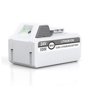 Batería de repuesto LTH-SJ24V-12 de iones de litio de 24V y 12Ah, batería de iones de litio SJ24V-12, batería Snow Joe de 24V y 12Ah - Product Image 1