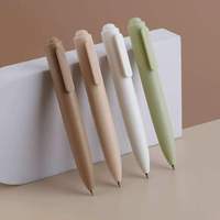 Mini Stylo Mignon Macaron à Pression, Stylo Neutre Portable de Poche à Pointe Sèche, Stylo Portable Melada