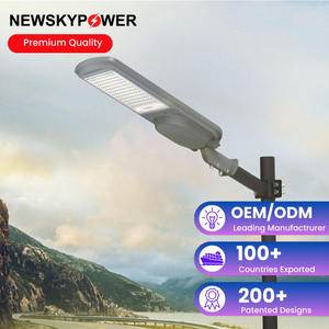 Lampadaire solaire LED extérieur série CD à deux panneaux IP65 en aluminium, 400W 4000LM, haute luminosité 7500K, pour routes et autoroutes, à <span class=keywords><strong>prix</strong></span> réduit - Product Image 1