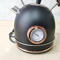 Ensemble d'appareils de cuisine rétro AIHOME, bouilloire, grille-pain et mixeur à jus, rose gold vintage, ensemble de petit-déjeuner 3 pièces