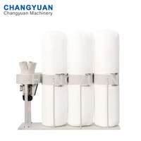 Nouvel aspirateur de poussière portable à 3 cylindres en acier/acier au carbone pour routeur CNC, machine à poncer, extracteur de sciure haute capacité avec roues