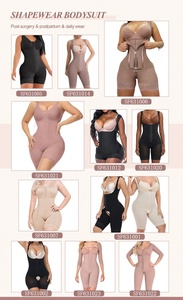 Gaine amincissante colombienne à haute compression avec 2 sangles, effet ventre plat et lifting des fesses, pour femme - Product Image 4
