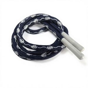 Correa de Cordón Recubierta de Poliéster 100% de Alta Calidad con Logotipo Personalizado, Cuerda Redonda para Bolsas de Ropa, Zapatos y Sombreros - Product Image 3