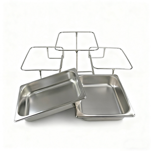 Bow Shaped <strong>Food</strong> Rack Top Quality Stainless Steel <strong>Food</strong> Display <strong>Stand</strong> Divider Hotel Buffet Display Dessert Cake <strong>Stand</strong> - Product Image 5