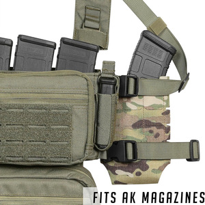 Cross Border 5.56 Magazine Pouch Divider MOLLE Camouflage Oxford Cloth Outdoor Sports Accessory - Product Image 3
