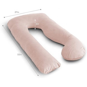 Coussin <span class=keywords><strong>de</strong></span> soutien lombaire amovible en forme <span class=keywords><strong>de</strong></span> U pour femmes enceintes, idéal pour dormir sur le côté – Vente en gros à prix réduit - Product Image 2