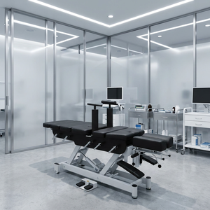 Masaje ortopédico de presión, osteopatía para aliviar la presión en la columna cervical, rotación externa de la pelvis - Product Image 5