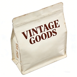 Bolsas personalizadas reciclables de pie con cierre de cremallera de papel de aluminio <span class=keywords><strong>para</strong></span> aperitivos, pasteles, frutos secos y café, con base cuádruple - Product Image 3