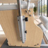 Machine de Pilates Reformer réglable en bois d'érable, de bonne qualité et à prix abordable, service personnalisé, studio de Pilates portable, garantie 3 ans