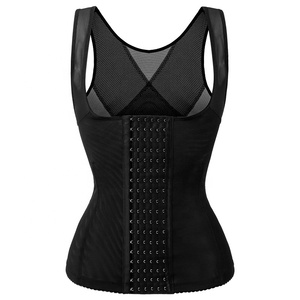 Corset amincissant pour femme, 3 rangées de crochets, gaine sculptante pour le contrôle du ventre, soutien dorsal pour la perte de poids et la récupération post-partum - Product Image 6