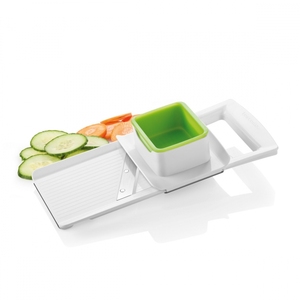 Handy MANDOLIN Detergente Vegetal Slicer 28x12 cm con Cuchilla Ajustable - Product Image 2