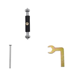 Goupille de sécurité en acier inoxydable Snapper Pin, à tige carrée ou ronde, avec verrouillage par câble et languette de verrouillage pour remorque - Product Image 3