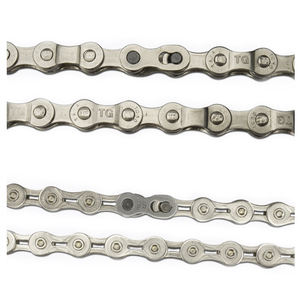 Chaîne de vélo de route et de montagne de haute qualité Wake TG50 6-8 vitesses, argentée, <span class=keywords><strong>antirouille</strong></span>, en acier au carbone, 116 maillons, 1/2x3/32 - Product Image 4