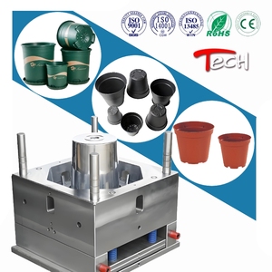 Molde de inyección de maceta de plástico PP de fabricante profesional personalizado de fábrica para jardinería - Product Image 1