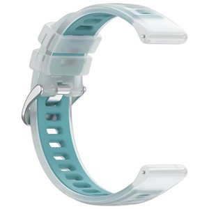 Cinturini Sportivi in Silicone Trasparente da 20mm 22mm per <span class=keywords><strong>Smartwatch</strong></span> Garmin Forerunner 570, Cinturino da 42mm 47mm, Bracciale per Orologio - Product Image 4