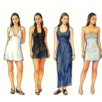 Petites commandes non définies de haute qualité Boutique Robes pour femmes Fabricants de meilleurs vêtements personnalisés