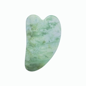 Rouleau de massage facial en jade jaune à tête unique, outil de beauté, poignée en alliage de zinc doré - Product Image 5