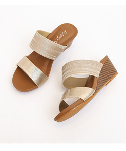 Sandales compensées Xuanhui, nouvelle collection été, style bohème, souples, plateforme romaine 5 cm, pour femmes et dames - Product Image 5