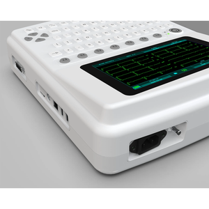 Máquina de <span class=keywords><strong>ECG</strong></span> de 12 canales de alta calidad profesional Visbull con pantalla táctil de 7 pulgadas, equipo de <span class=keywords><strong>ECG</strong></span> portátil - Product Image 5