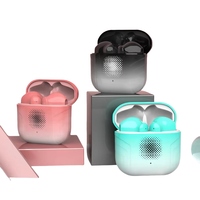 H11 TWS Wireless Bt 5.3 Écouteurs intra-auriculaires avec couleurs dégradées Annulation intelligente du bruit Indicateurs de batterie LED à haut confort