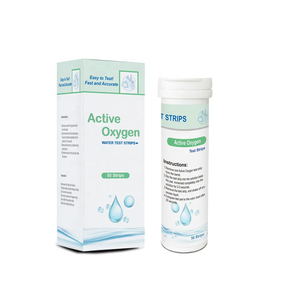 Bandes d'oxygène actif pour désinfection rapide de l'<span class=keywords><strong>eau</strong></span>, kit de concentration, modèle W-1, oxygène actif pour <span class=keywords><strong>piscine</strong></span> et spa, 50 bandes - Product Image 3