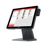 Sistema POS Inteligente 2026, Caja Registradora de Pantalla Única, Sistema Capacitivo Todo en Uno para Restaurante