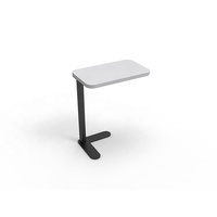 Escritorio Inteligente Comercial Moderno, Pequeño, Móvil, Ajustable en Altura, Modular, de Hierro con Recubrimiento en Polvo y Madera, Tamaño Personalizable para Oficina