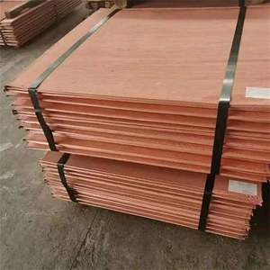 Plaques de cathode en cuivre pur de haute qualité, services de soudage et de découpe, 99,99% Cu H59-H99, fournisseur et fabricant chinois - Product Image 1