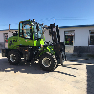 דיזל 4 x4 כל השטח מלגזה 3.5 טון שטח קשה מלגזה בעירה פנימית מלגזה - Product Image 4