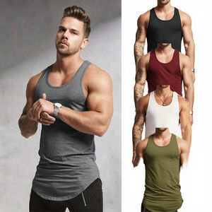 Fitness Casual Sports Vest Short-sleeved Shorts Pants <b>Sweatshirt</b> 100% Cotton Discharge Printed Bleach Washed - Product Image 3