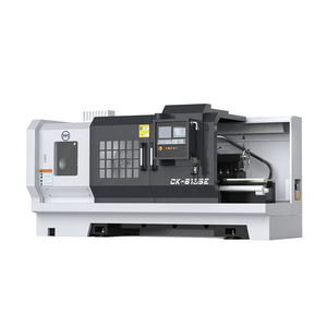 Tornio CNC a letto piatto con portautensili elettrici a 8 stazioni opzionali per tacchino - Product Image 1