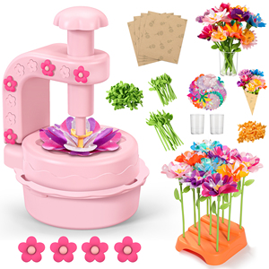 Handmade Fabric Flower Bouquets <b>DIY</b> <b>Kit</b> Toy Handmade Simulation Flower Pressing <b>Kit</b> for Birthday Handicrafts - Product Image 2
