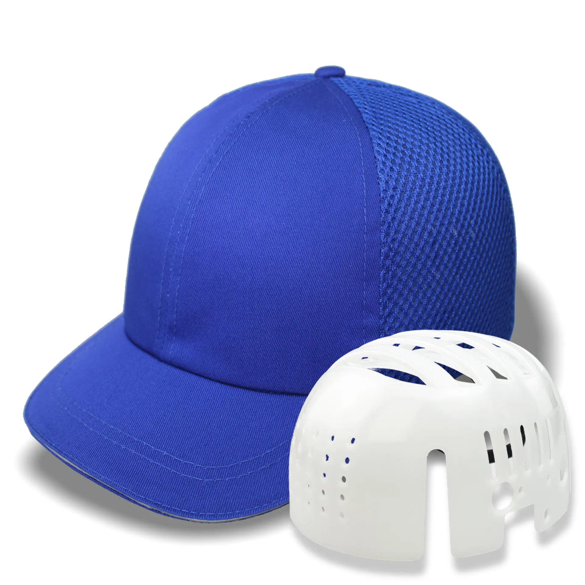 폴리에스터/면 야구 모자 범프 캡 삽입 범용 보호 헬멧 경량 PE 안감 하드 모자 맞춤 모자