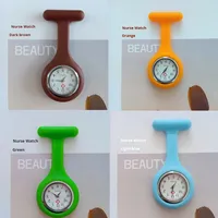Desain kartun silikon perawat payudara medis menonton dokter hadiah lencana Reel Watch