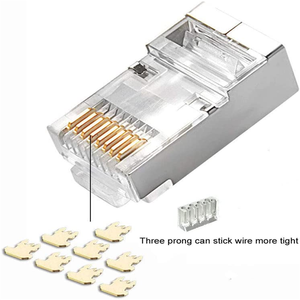 <span class=keywords><strong>RJ45</strong></span> FTP SFTP cat6 CAT7 차폐 플러그 고품질 무료 샘플 최저 가격 <span class=keywords><strong>rj45</strong></span> 차폐 커넥터 플러그 - Product Image 2