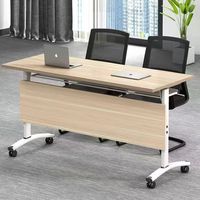 Bureau de conférence et de formation moderne, durable, pliable et écologique avec panneau design, taille personnalisable