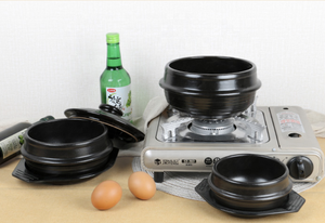 Bol en pierre de cuisine coréenne, 4 pièces, ensemble de bols <span class=keywords><strong>Dolsot</strong></span> <span class=keywords><strong>Bibimbap</strong></span> - Product Image 6