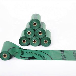 Corn Starch Inside Extra Thick Strong Leak Proof Complete 100% <b>Biodegradable</b> Pet <b>Dog</b> <b>Poop</b> <b>Bags</b> for Pet <b>Dog</b> Waste - Product Image 2