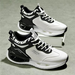 Zapatillas Deportivas Transpirables Antideslizantes de Primera Calidad, Zapatillas para Correr con Cierre de Cordones, Calzado Informal Cómodo para Jóvenes - Product Image 1
