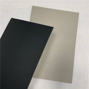 Carton noir peint 1,5 mm 2 mm, carton gris double face, feuilles de couleur noire - Product Image 4