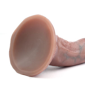 Dildo Realista <span class=keywords><strong>con</strong></span> Sensación de Piel SXXY <span class=keywords><strong>con</strong></span> Vello Púbico y <span class=keywords><strong>Venas</strong></span> para Masaje Vaginal y Anal, Consolador de Silicona, Juguetes Sexuales para Mujeres - Product Image 2