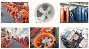 Quạt phun sương gắn tường Quạt thông gió - Product Image 3