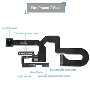 Fabrik preis Org Kleine Frontkamera Flex kabel Näherung <span class=keywords><strong>sensor</strong></span> Frontkamera für <span class=keywords><strong>iPhone</strong></span> <span class=keywords><strong>7</strong></span> <span class=keywords><strong>Plus</strong></span> <span class=keywords><strong>7</strong></span> Kamera Flex kabel - Product Image 4