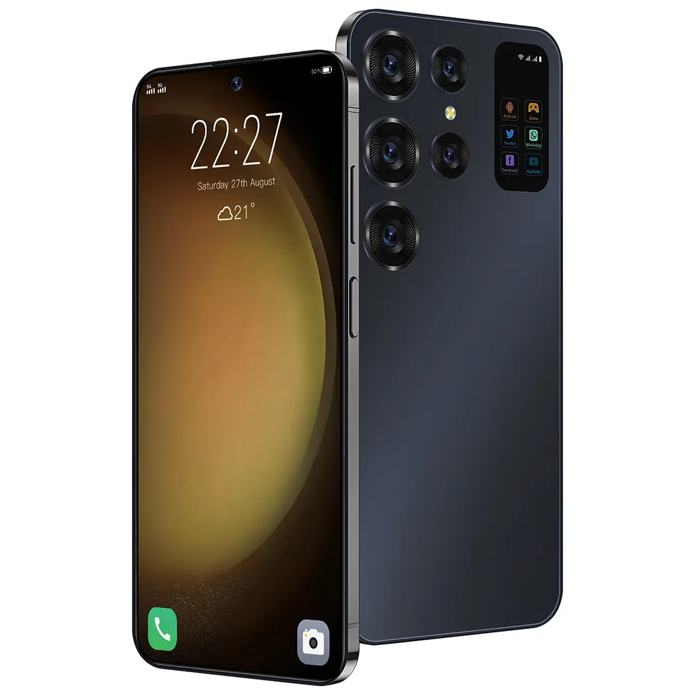 S23 S24 Ultra i15 i14 i13 13 14 15 7,0 Zoll Drop-Screen günstige Smart Phones in China hergestellt Smartphone Handy Mobiltelefon