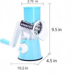 เครื่องหั่นผักผลไม้แบบมือหมุน ชีส เครื่องหั่นทรงกลม - Product Image 3