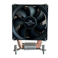 2 Ventilateur 90mm 6 Heat Pipe Cpu Cooler Air Cooler Pc Fan 4Pin pour Intel LGA115x 1366 2011 2099 X79 X99 X299 AM3 AM4 AM5