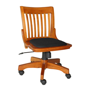 Classica <span class=keywords><strong>legno</strong></span> girevole alta luce senza braccia <span class=keywords><strong>sedia</strong></span> da <span class=keywords><strong>scrivania</strong></span> - Product Image 1