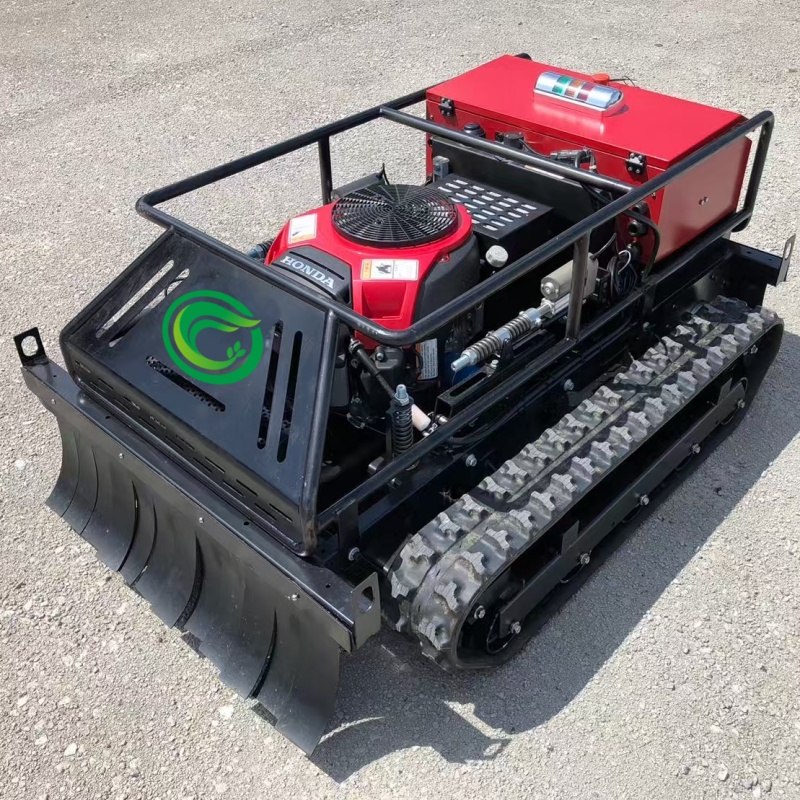 CE EPA Approved Robotic Lawn Mower 24V Remote Control All Terrain 125cc Industrial Grade 4-Stroke Engine Agricultural Rubber